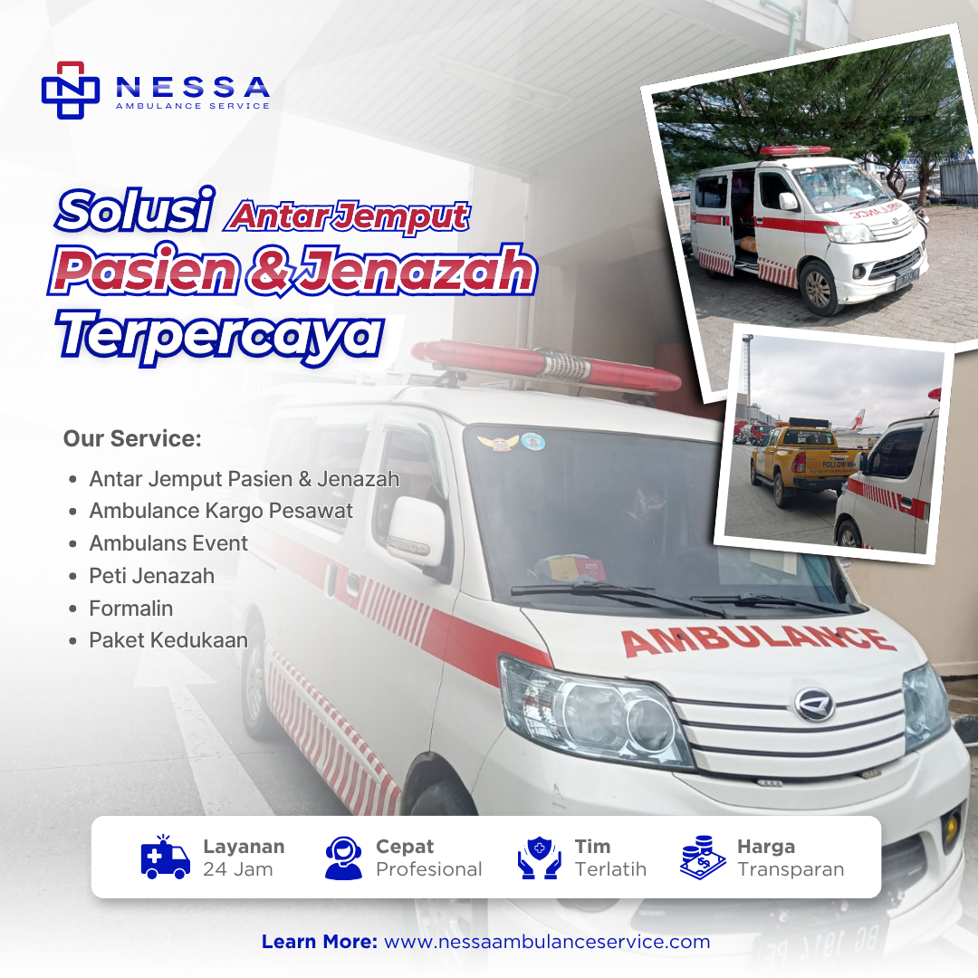 Layanan Ambulans Palembang 24 Jam – Nessa Ambulance Service